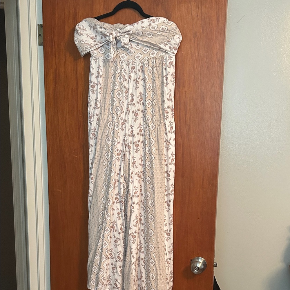 Floral Off-Shoulder Maxi Dress